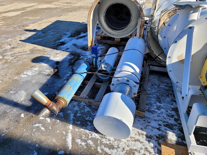 Used EUROVAC III 50 Hp Multi-Stage Central Vacuum Collection System SYS-040-114