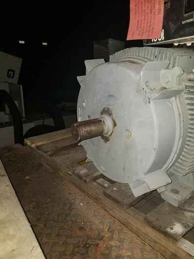 Used 40 Hp General Electric Motor 230/460/3/60, 3555 RPM, 1.875″ D x 3.5″ Keyed Shaft