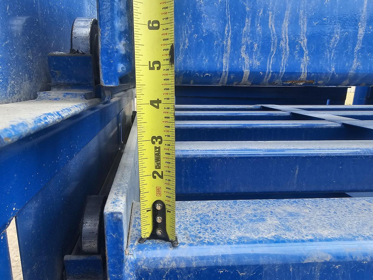 Used 5,500 lb Shelf Capacity Engineered Handling Systems 48" x 99" Sheet Metal Storage Rack System - 8 Shelf