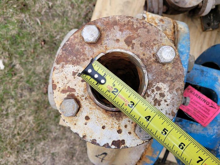 Used Goulds Cast Iron Industrial 3175 Centrifugal Paper Stock Pump 4-6x18 Size