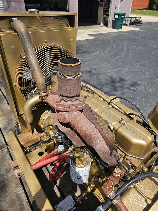 Used 50 kW Kohler 55RZ82 Fast Response LP Generator Set - 794 Hours