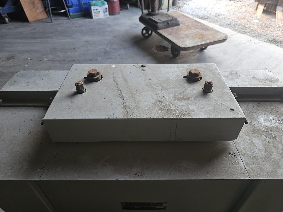 Used 20 Ga. Lockformer Pittsburgh Roll Cleat Former Machine, Right Angle Flange 