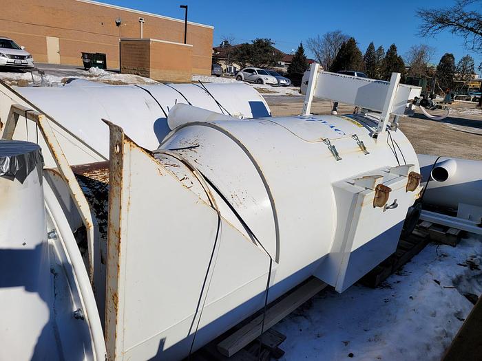 Used EUROVAC III 50 Hp Multi-Stage Central Vacuum Collection System SYS-040-114