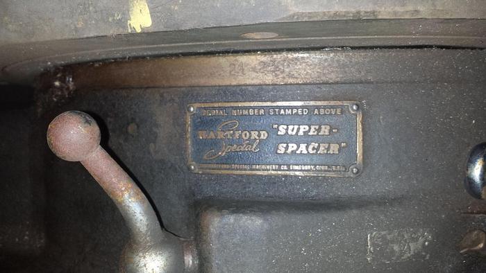 Used 22” Hartford Super Spacer Rotary Table