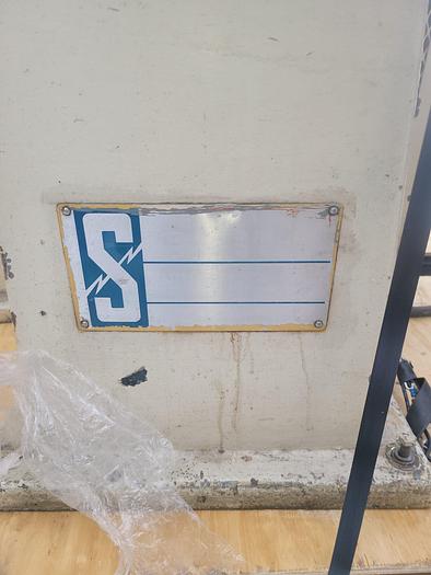 Used 3 Hp Setco 12” Pedestal Grinder & Belt Sander Combo w/Air-Rester Collector