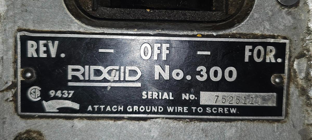 Used 1997 Ridgid 300