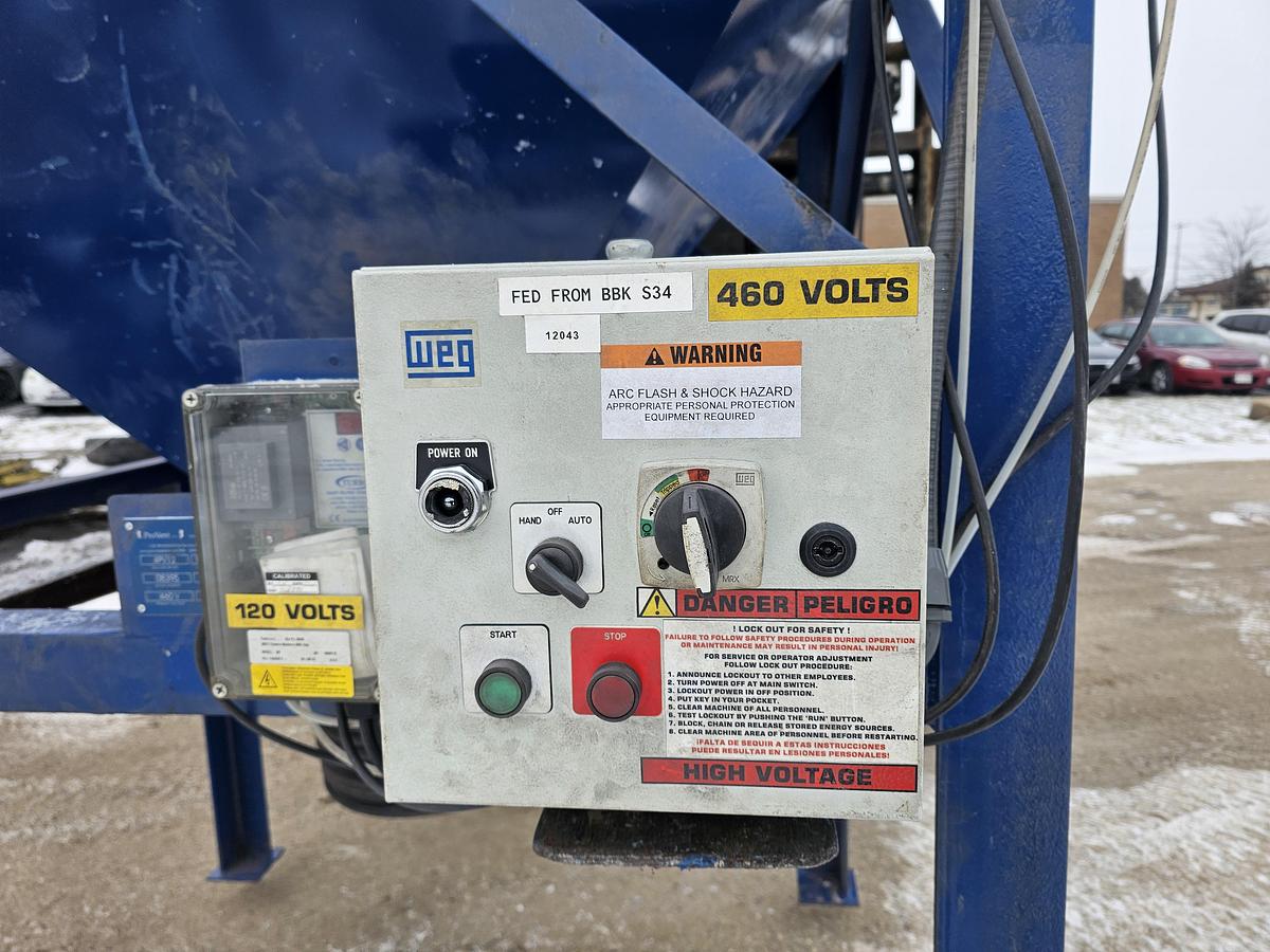 Used 5500 CFM ProVent Intercept PV Series Cartridge Dust Collector 4PV12, Filters & Silencer