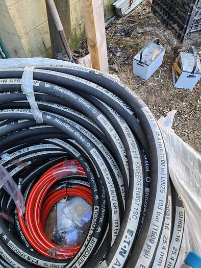 Used Eaton Aeroquip GH681-16 MatchMate Global Heavy Duty Hydraulic Hose 1" Diameter