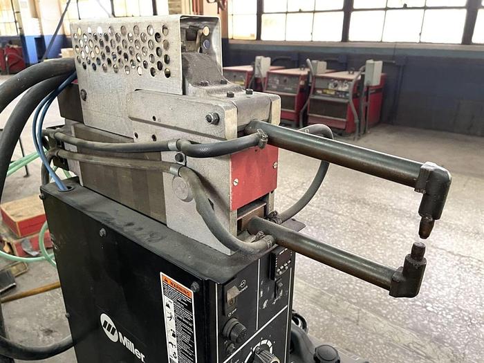 Used Miller 20 KVA Resistance Spot Welder SSW-2040ATT w/Miller Coolmate 4 Chiller