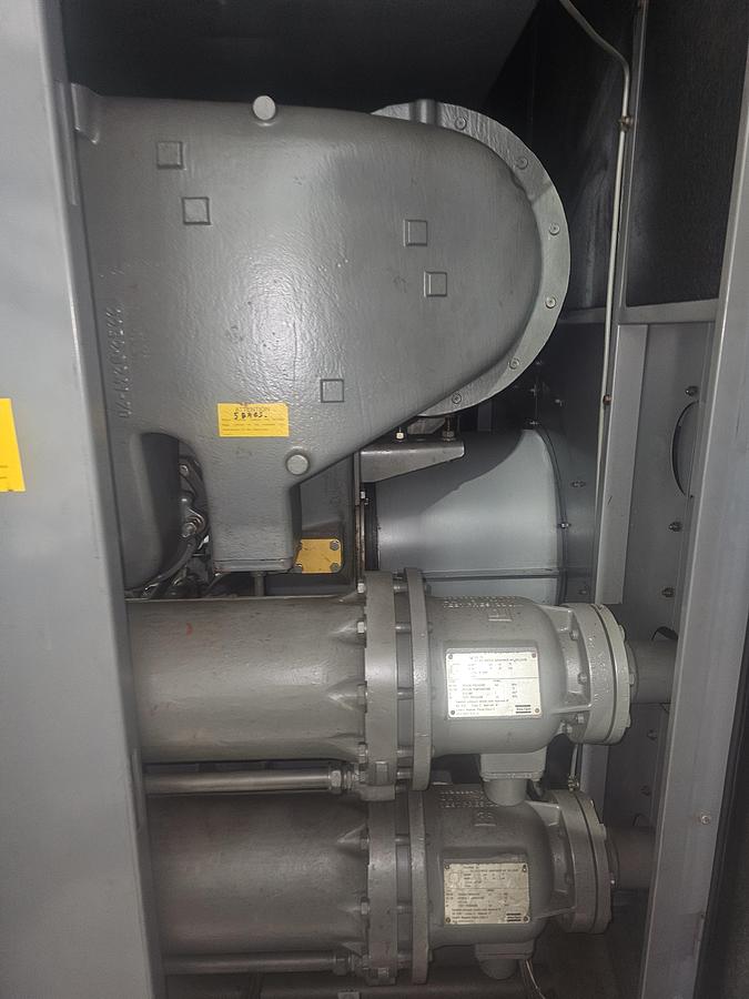 Used 450 Hp Atlas Copco ZR5 Oil Free 2050 CFM Rotary Screw Air Compressor - 34208 Hours
