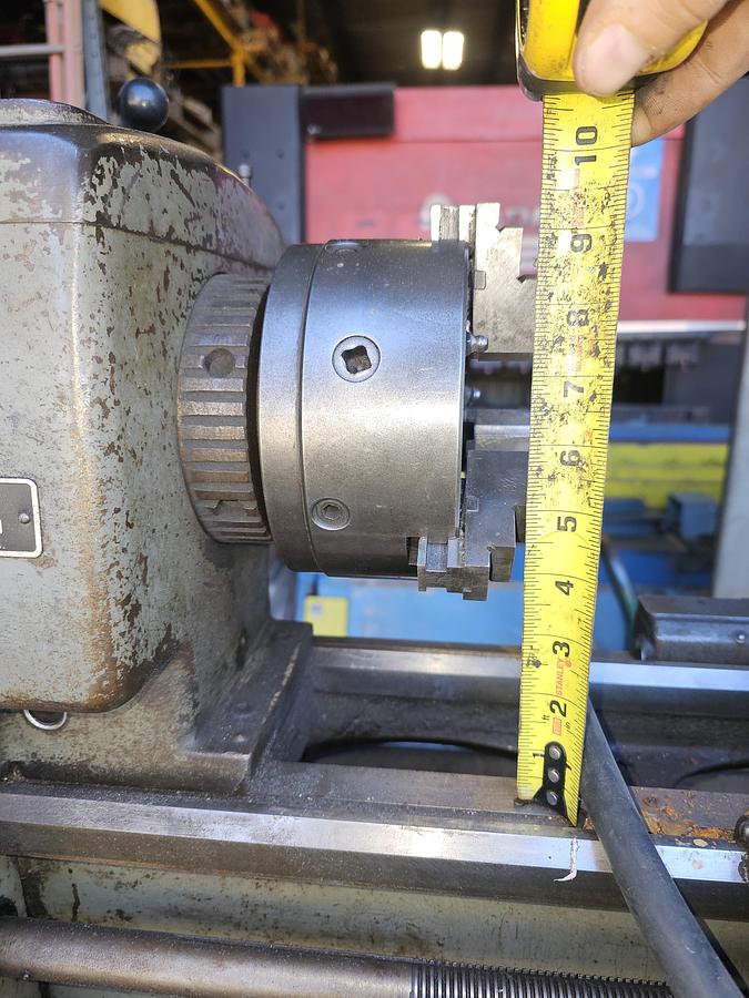 Used 12" x 24" Clausing 5904 Variable Speed Engine Lathe