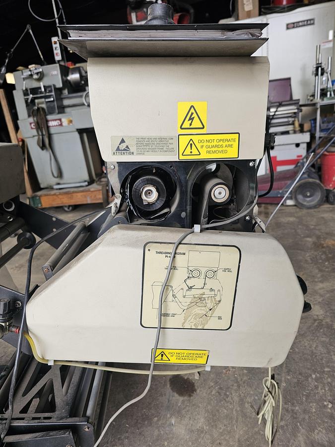 Used Automated Packaging Systems HS-100 Excel Auto-Bag w/PI-4000 Labeler