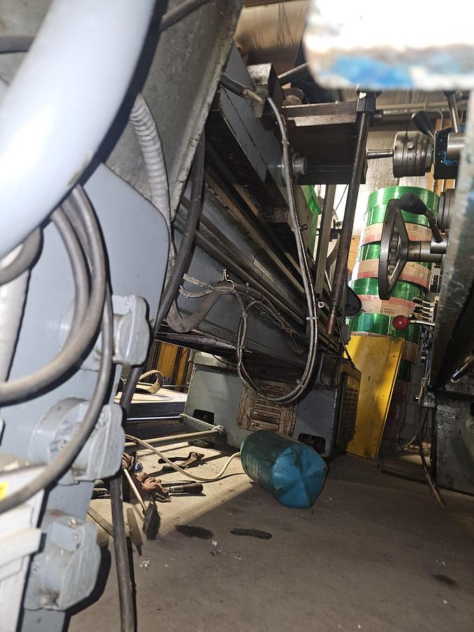 Used Cazenueve 28" Swing x 60" B.C. Geared Head Engine Lathe HB725 Inch/Metric Thread