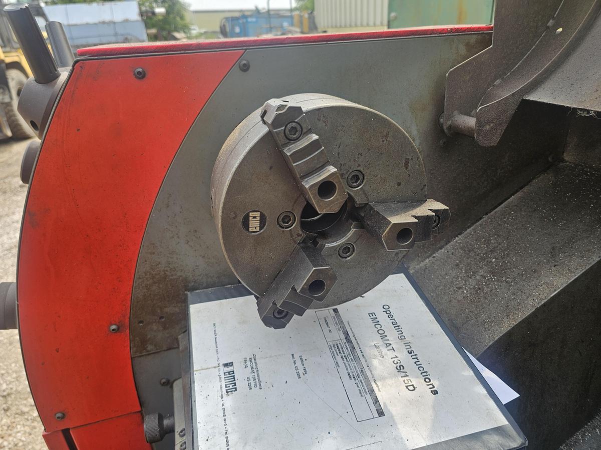 Used EMCO Emcomat EM15D Precision Variable Speed Engine Lathe, 15" x 40"