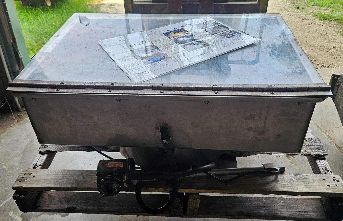 Used Build-All SSWH30MOD Stainless Heated Parts Washer Top (No Drum, Washer Only) 