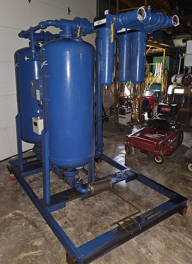 Used 2020 Great Lakes GPS-800-116 Regenerative Desiccant Air Dryer | 800 CFM | -40°F Dewpoint