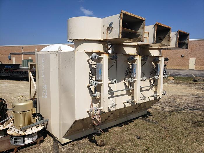 Used Donaldson Torit 36x UltraWeb Cartridge DFO3-36 Dust Collector 3x – 30 Hp Motors