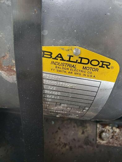 Used Baldor M3554T 1-1/2 Hp Electric Motor & Gorman Rupp Model #GHS1 1/2GC9-B Pump