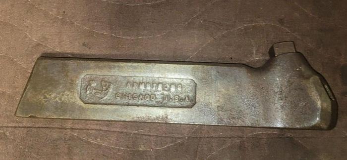 Used Armstrong Straight Shank Lathe Turning Tool Holder No. 3-L