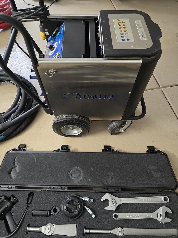 Used 2023 Cold Jet Aero 40FP Full Pressure Dry Ice Blasting Machine 