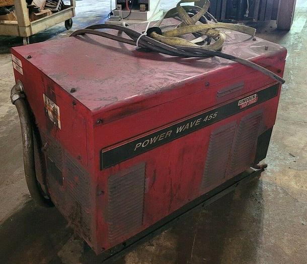 Used Lincoln Power Wave 455 Mig Welding Power Source for Sale at Lemke