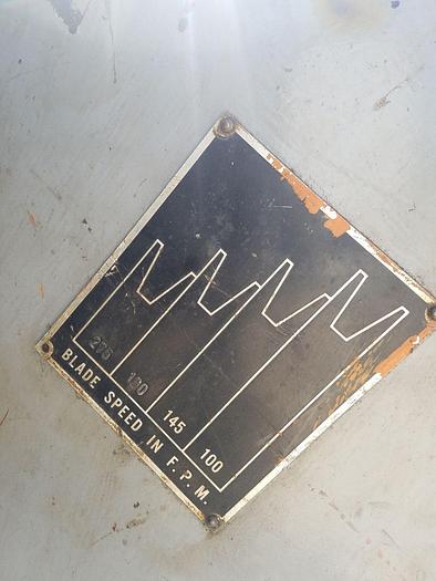 Used PMC 12″ x 16″ Horizontal Bandsaw w/Coolant tray