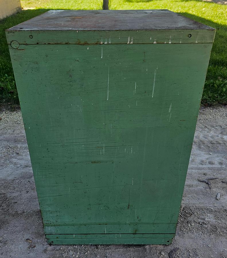 Used Stanley Vidmar 6 Drawer Modular Tooling Cabinet 30" x 27.5" x 44" Industrial Green