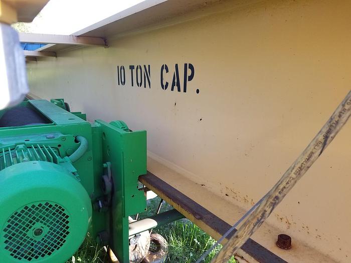 Used 10 Ton x 37′-6″ Orley Meyer Top Running Radio Control Bridge Crane – Stahl Hoist