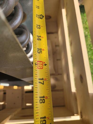 Used Super Radiator Coil Industrial Water Cooling Coil 48.00 x 043.000-03R-0.625/096