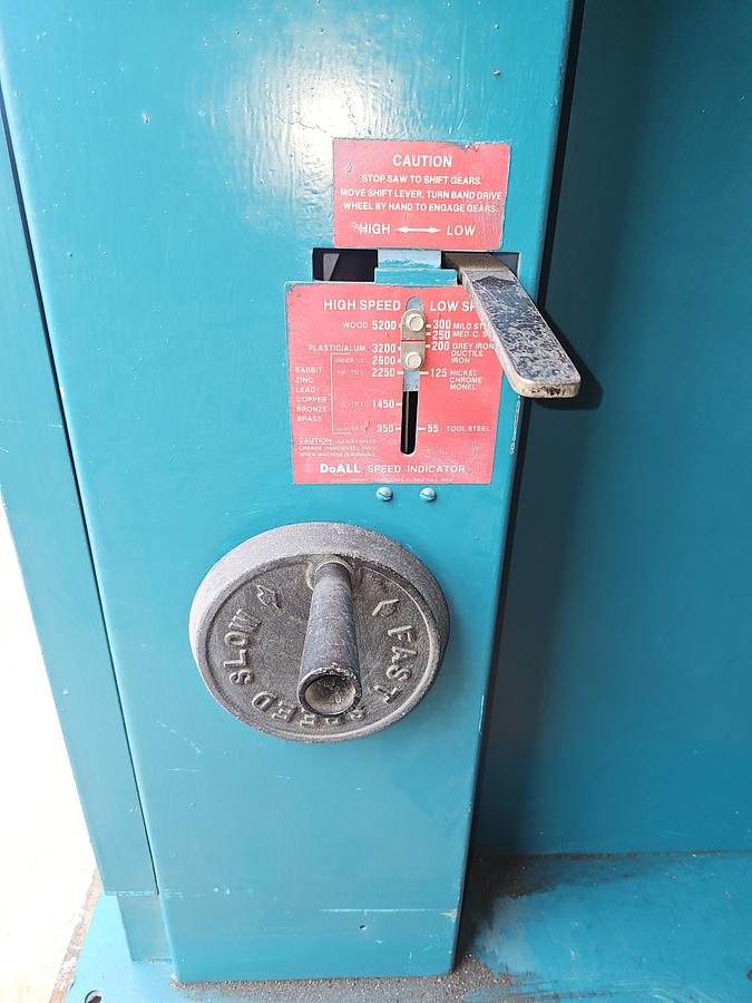 Used 20" Doall 2013-V Industrial Vertical Bandsaw 13" Throat - Variable Speed - CLEAN!!!