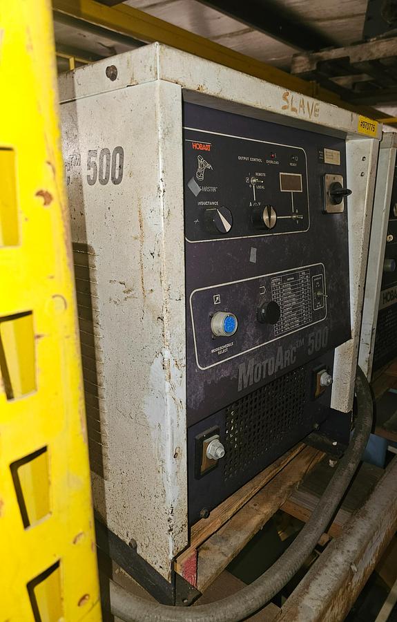 Used 500 Amp Hobart Moto Arc 500 Robotic Welding Power Source Arc-Master 501 Robot