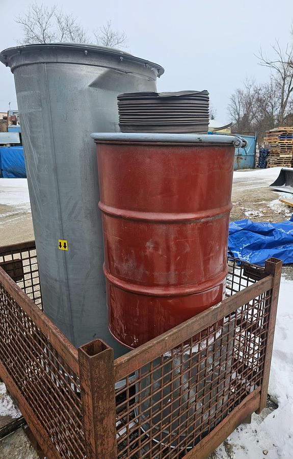 Used 5500 CFM ProVent Intercept PV Series Cartridge Dust Collector 4PV12, Filters & Silencer