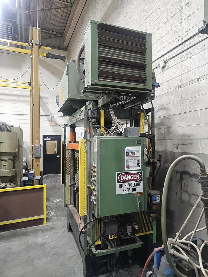 Used 75 Ton Metal Mechanics Hydraulic 4-Post Trim Press