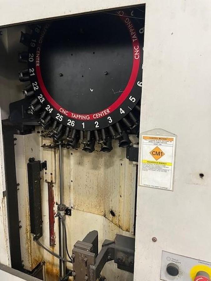 Used 2003 Brother TC-32A High Speed CNC Drilling & Tapping Center, 26 Position ATC