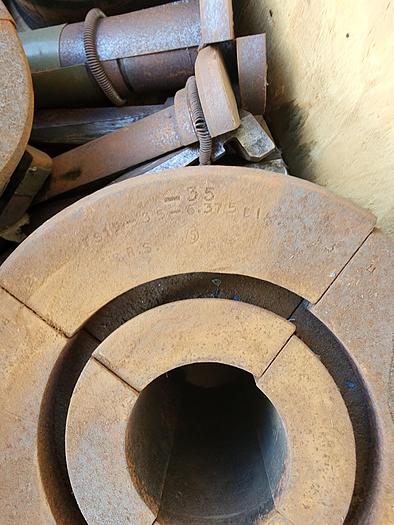 Used Hydraulic Pipe Expanding Machine w/Enerpac Pump & Cylinder Up To 7" Dies Included