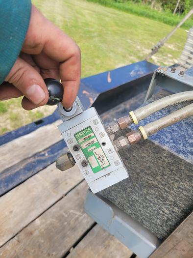 Used Tru-Stone Corporation Large 132” x 24” Granite Surface Plate on Cart Grade B