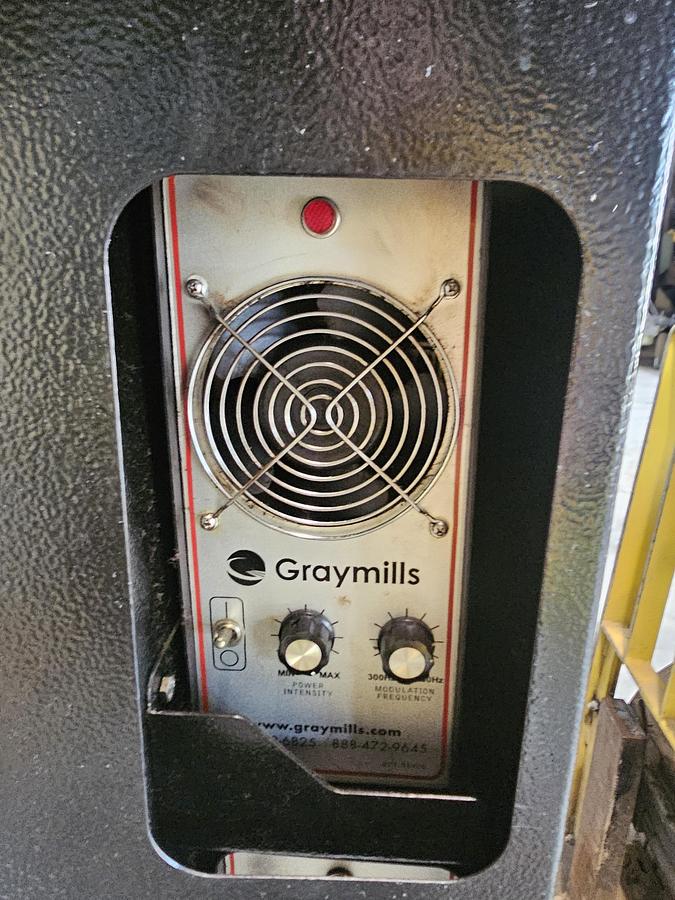 Used Graymills Super Sonic Precision Ultrasonic Immersion Washer, 37x25 Platform, 300 Lb, 4kW
