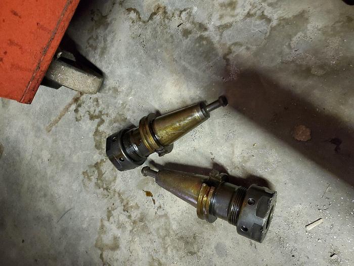 Used Parlec CAT 50 Collet Holder 1" Part #C50-10SC3  Collet Series 100PG