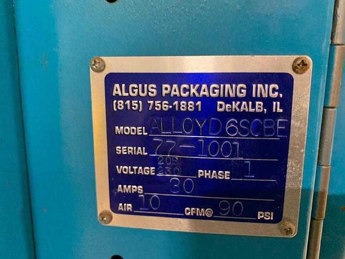 Used Alloyd 6S-CBE 6 Station Rotary Blister Packaging Machine