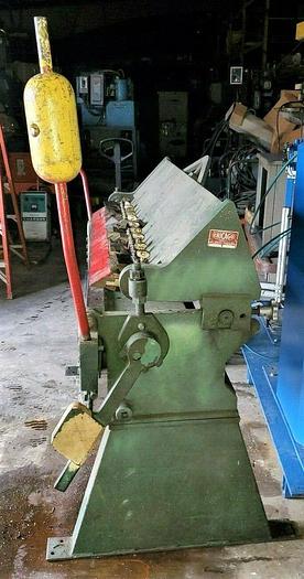 Used 4′ x 14 Gage Chicago Dries & Krump Box and Pan Finger Brake #BPO-414-6