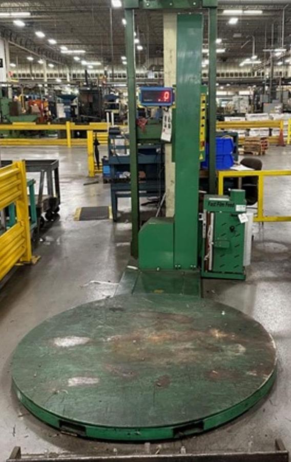 Used Highlight Industries Predator XS Semi-Automatic Stretch Wrapper 