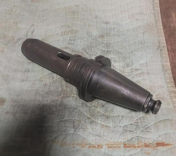 Used Sandvik A390.45-50 60 050M CAT50 Tool Holder & #4MT Adapter 391.41-04 63 155