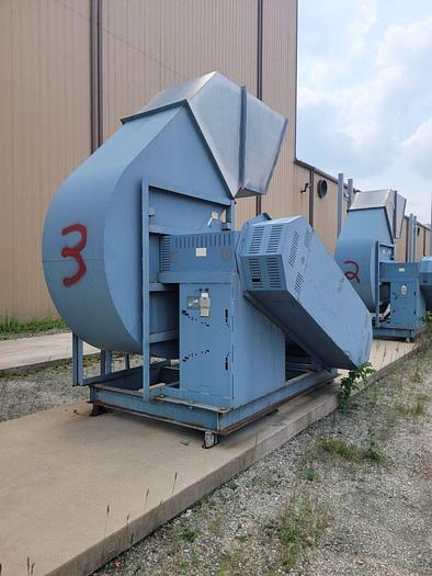 Used Hartzell 100 Hp Blower Fan 33750 CFM A03-1-443BC100STFEW3 Blower Fan RPM 1293