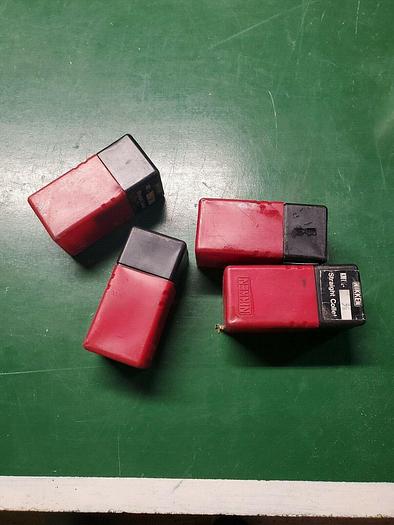 Set of 4 Nikken Straight Collets KM1 1/4'' Series -- 7/8'' 5/16'' 9/16'' 3/8''