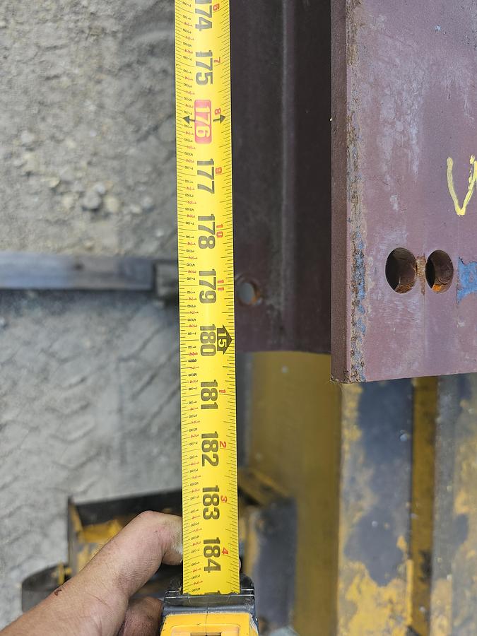 Used 58' Span x 100' Run Uesco 5 Ton Double Girder Freestanding Bridge Crane w/Top Running RM Spacemaster Hoist