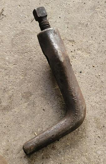 Used Vintage J.H. Williams 1/2'' Vulcan No.2 Bent Tail Lathe Dog