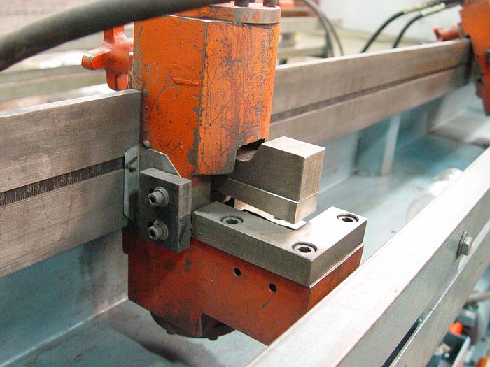 Used 10′ x 18 Gage Lockformer ‘S’ Drive Speed Notcher, 5 or 6 Head Unit