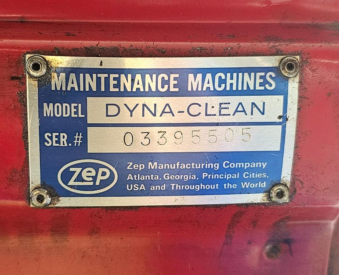 Used Zep Dyna-Clean Industrial Solvent Parts Washer, Split-Lid, 30 Gal Drum, 115V