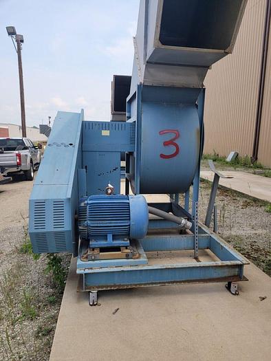 Used Hartzell 100 Hp Blower Fan 33750 CFM A03-1-443BC100STFEW3 Blower Fan RPM 1293