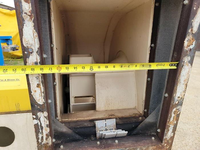 Used Twin City Fan & Blower 25 Hp BC-SW Type 222 Size 1780 RPM